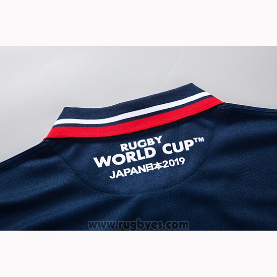 Camiseta Polo Inglaterra Rugby RWC 2019